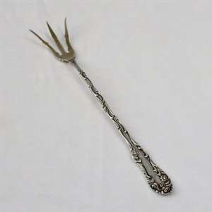  Old English by Towle, Sterling Lettuce Fork, Gilt Tines 