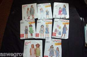 NEW Girls sewing pattern Multi  size *your Pick  