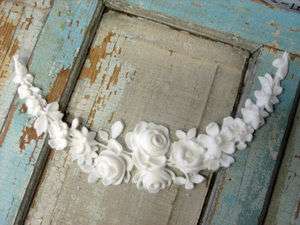 Shabby n Chic Rose Swag * Cottage Furniture Appliques  