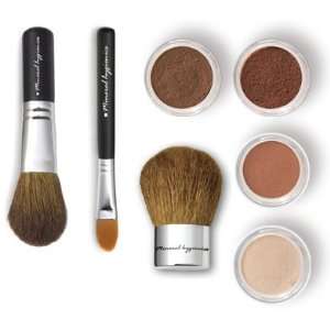 Mineral Makeup Starter Kit   Dark