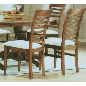  Set of 2 Wenge Finish Modern Wood Dining Chair/Chairs with 