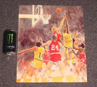   Hawkeyes 1983 1984 Basketball Poster Print Greg Stokes Andre Banks