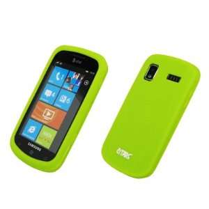  EMPIRE Neon Green Silicone Skin Cover Case for AT&T 