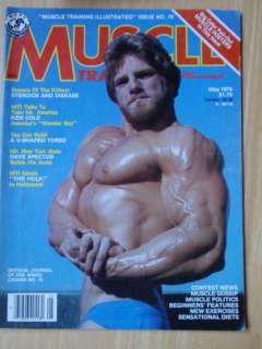 MUSCLE TRAINING bodybuilding fitness magazine/DAVE SPECTOR 5 79  