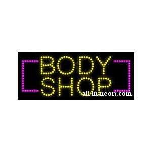  Body Shop Business LED Sign