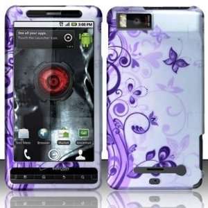  Lavender Garden   Protector for Motorola Droid X, Droid X2 