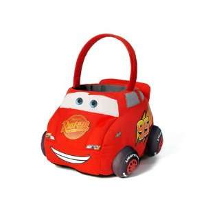  Disney Cars 2 Lightning MeQueen Plush Basket Toys & Games
