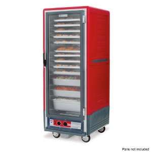 Metro Full Ht. C5 3 Heated Holding Cabinet W/Red Insulation Armour 