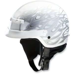  Z1R White/Silver Nomad Hellfire Helmet 01030723 Sports 
