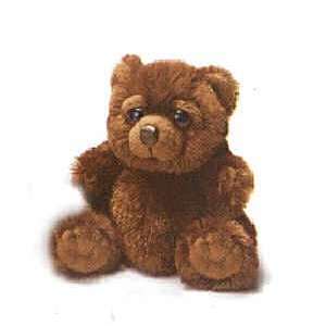  Wide Eyed Brown Bear 6 by Fancy Zoo Toys & Games