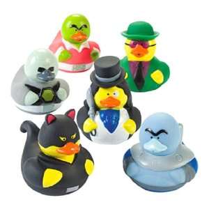  Super Villain Rubber Duckies (1 dz) Toys & Games