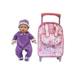  Circo Baby Doll with Rolling Luggage Toys & Games