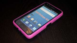   4G i997 AT&T PINK HYBRID HARD SOFT COVER CASE RUGGED HEAVY DUTY  