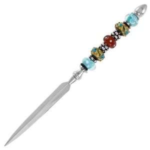 Jewel Tones Bead Set   Pen and Letter Opener Not Included