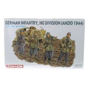  6158 1/35 Infantry HG Division Anzio 44 (4) Toys & Games