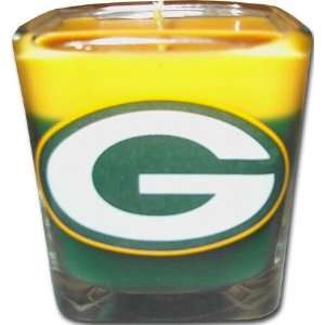  Green Bay Packers Small Square Candle