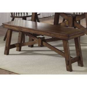  Liberty Furniture Creations 2 Tobacco & Dining Bench