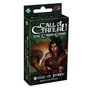  Call of Cthulhu LCG Words of Power Asylum Pack Toys 