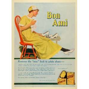  Footwear Soap Maid Housekeeping   Original Print Ad