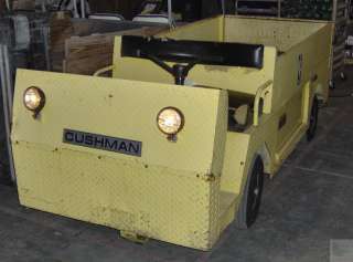   Cushman titan 80BR Electric Battery Powered Utility Vehicle  