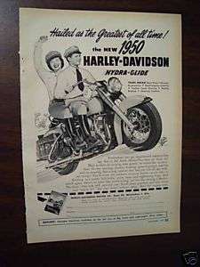 1949 1950 HARLEY DAVIDSON MOTORCYCLE Asian Woman Biker  