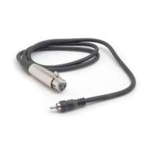 com HOSA XLR (F)   RCA, 10ft.* THESE UNBALANCED CABLES ARE WIRED PIN 