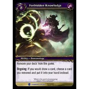  Forbidden Knowledge RARE   World of Warcraft Heroes of 