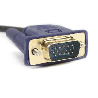 HDMI GOLD MALE TO VGA HD 15 MALE Cable 6FT 1.8M 1080P  