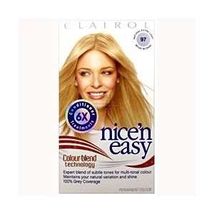 Clairol Nicen Easy Permanent Hair Colour 97 Natural Extra Light Beige 