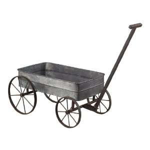  Sterling Industries 51 10016 Metal Cart Planter With 