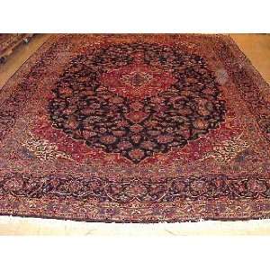  9x14 Hand Knotted kashan Persian Rug   910x140