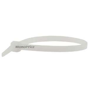  Releasable cable tie 8 inch 50LBS, 100pcs/Pack   White 