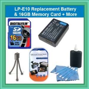  LP E10 1500 mAH Replacement Battery for EOS 1100D, EOS Rebel T3, EOS 