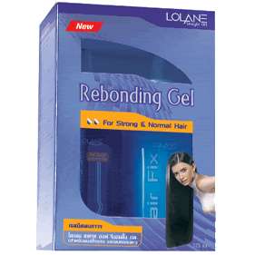 REBONDING GEL Straightening Straightener   Strong Hair  