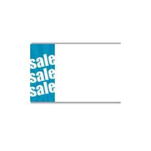  Blue Retail Store Sale Signs  7H X 11W Office 