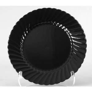  Classicware 6 Plastic Plate in Black