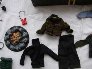ALL ORIGINAL G.I. JOE LABELED CLOTHES PLUS ALL THE ACCESSORIES AS SEEN 