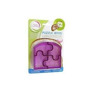 Puzzle Bites Purple   Crustless Sandwhich Cutter, 1 pc,(Mom Invented)