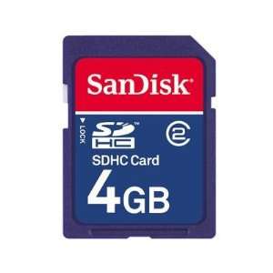  4GB SDHC Memory Card