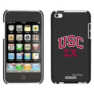  USC Sigma Chi letters on iPod Touch 4 Gumdrop Air Shell 