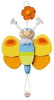 Sevi Butterfly Jumping Jacks Wooden Italian Puppet Toy  
