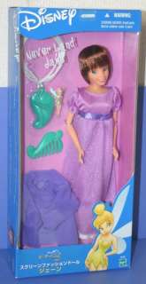 DISNEY Peter Pan Jane Figure Screen Fashion Doll Tinker bell  
