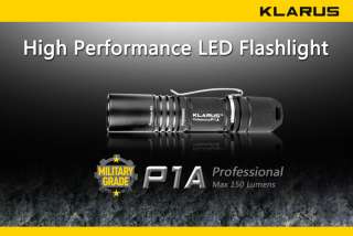 Klarus P1A Cree XP G R5 LED AA Flashlight  