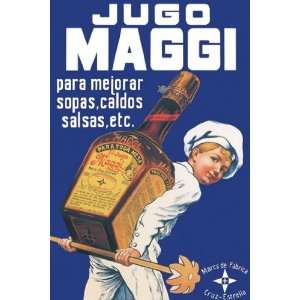  Jugo Maggi by Unknown 12x18