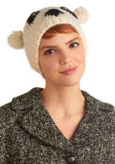 Truth or Bear Hat   White, Casual, Fall, Winter