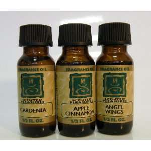 Oils   Made in USA, Pure Fragrance Oils, 3 Assorted Fragrance Gardenia 
