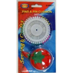  Pins & Pin Cushion 41 PC Set Arts, Crafts & Sewing