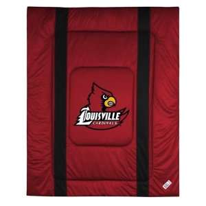  Louisville Cardinals Sideline Bedding Comforter Cover 