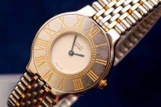   21 Gold/Stainless Steel/Good.Cond. Luxury Mens Dress Watch  