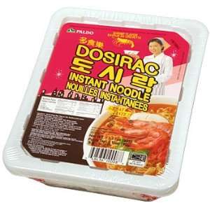 Paldo Dosirac Shrimp Noodle Soup 3.2 oz  Grocery & Gourmet 